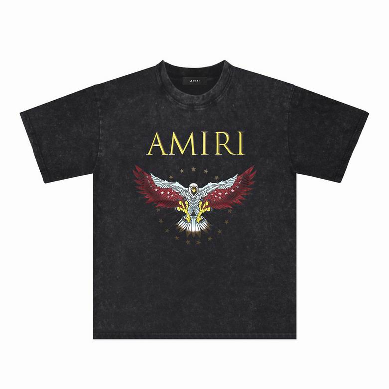 Amiri Tee Black Eagle Design