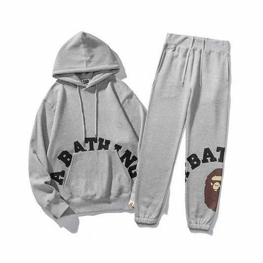 A Bathing Ape Sweatsuit Gray