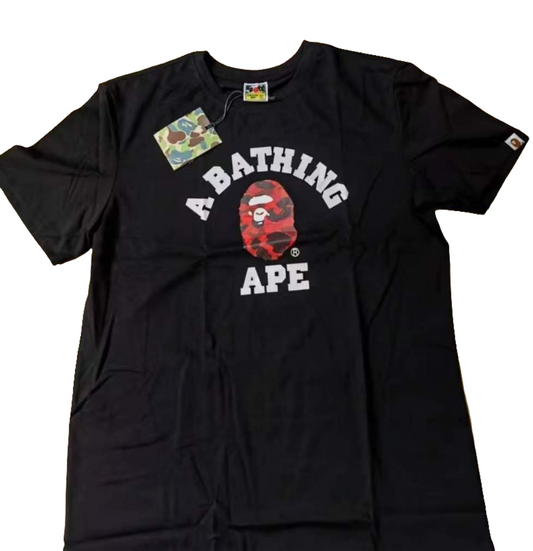 A Bathing Ape Black Tee