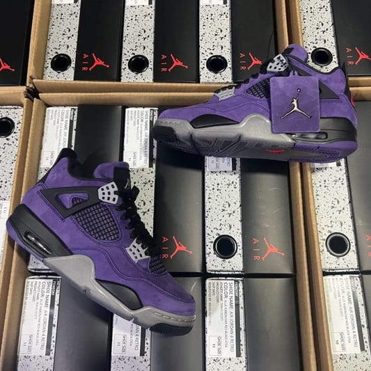 Jordan 4 Retro Travis Scott Purple (Friends and Family)