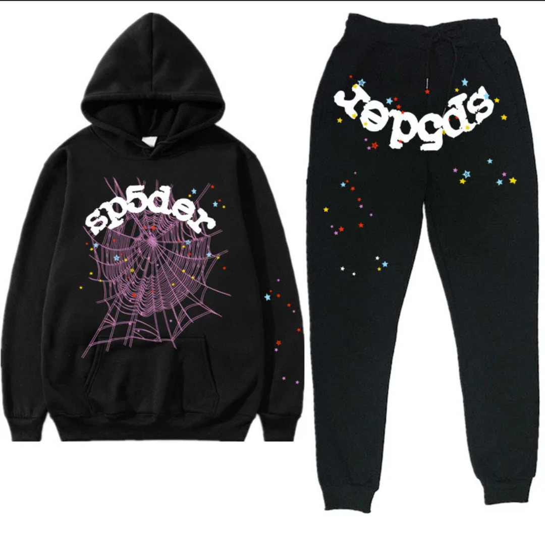 Sp*der Hoodie and Sweatpants